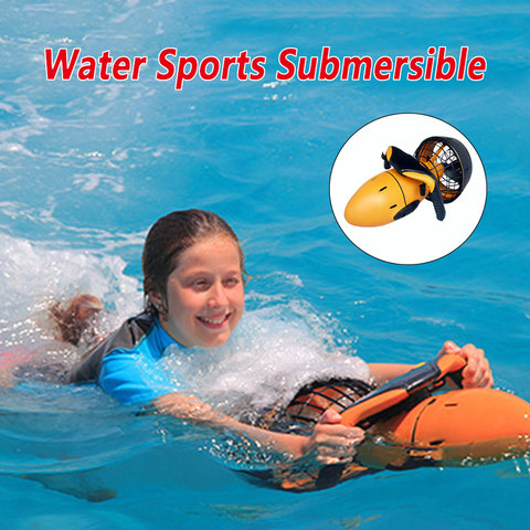 Outdoor Motion Water Pool Sea Scooter 300W Underwater Dual Speed Water propeller Underwater Diving scooter Equipment Water Sport ► Photo 1/6