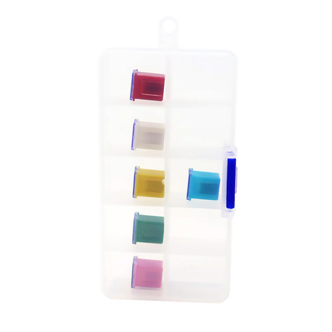 6pcs JCASE Box Shaped Female Push In Fuse 20A 25A 30A 40A 50A 60A F2825-Z ► Photo 1/5