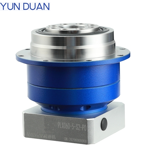 Speed ratio 4-100:1 helical planet reducer for Nema 23 step /60mm servo motor CNC DC motor 3arcmin round flange gearbox ► Photo 1/6