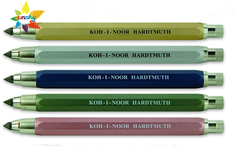 Original Czech KOH-I-NOOR 5.6mm engineering pen movable lead automatic pencil drawing pen 2B/4B/6B pen core Stationery supplies ► Photo 1/6