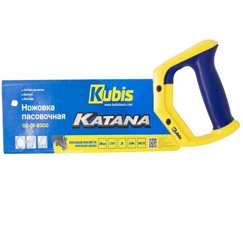 Hacksaw (saw) for wood packing Kubis 300mm Katana, calendar tooth, 3-D sharpening ► Photo 1/3
