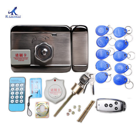 Room Door Locks Smart Magnetic Stanard RF Card 125KHZ Electronic House Locks Keypad Door Lock DC12V Convenient And Modern ► Photo 1/6