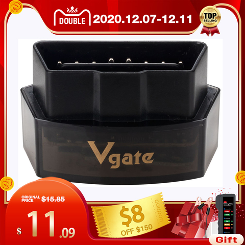 Vgate iCar Pro Bluetooth 4.0/3.0/WIFI OBD2 Scanner For Android/IOS Auto Elm 327 Car Diagnostic Tool ELM327 V2.1 Code Reader ► Photo 1/6