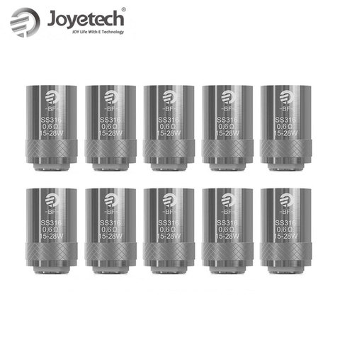 Original Joyetech BF SS316 Head 0.5ohm/0.6ohm/1.0ohm Replacement Coil 5pcs/lot For CUBIS/eGO AIO Kit/Cuboid Mini E-Cig coil ► Photo 1/6
