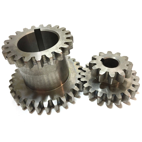 2Pcs/Set Cj0618 Teeth T29Xt21 T20Xt12 Dual Dears Metal Lathe Gear Duplicate Gear Double Gear ► Photo 1/6