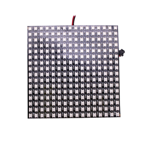 P10mm 16*16 pixels 256leds flexible mini led matrix ws2812 WS2812b ► Photo 1/4