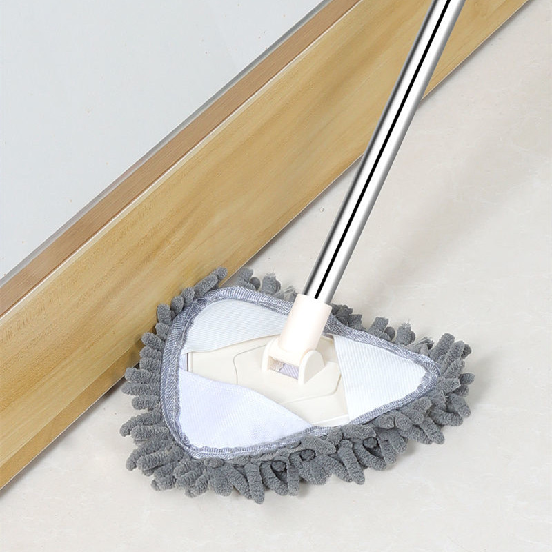 Multi-Function Coral Velvet Broom Cover Cloth Floor Mop with Reusable  Microfiber Absorbent Mop Household Cleaning