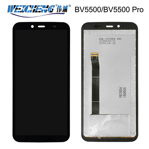 For Blackview BV5500 Pro LCD Display Touch Screen 100% Tested bv 5500 plus lcd sensor Digitizer Assembly Replacement ► Photo 1/5