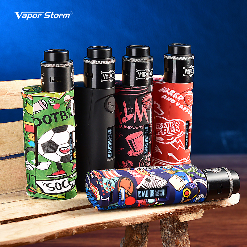 Mod Vapor Baby 80w Vape Puma Red Black Vapor Storm Puma Baby Kit 80W With  Hawk Tank 6ml 28 Vape Kit Vape On White