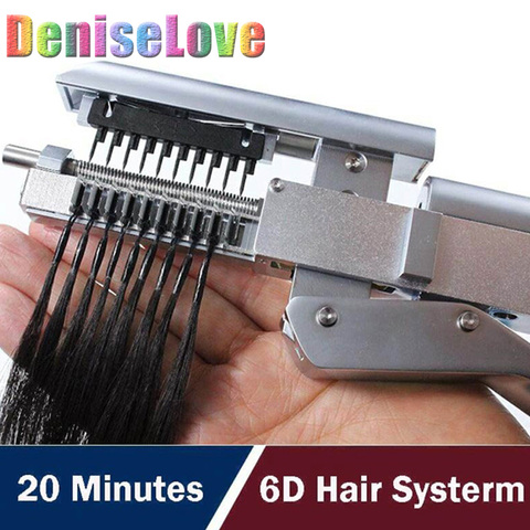 6D Hair Extension machine 6D hair extension connectors for salon equipment Tools wholesale 6D Hair Extension hair 6D hair tools ► Photo 1/6