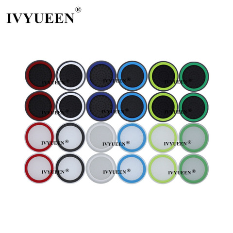 IVYUEEN 100 pcs for PlayStation 4 PS4 PS3 Controller Joystick Analog Thumb Stick Grip Thumbstick Cap Cover Case for Xbox One 360 ► Photo 1/6