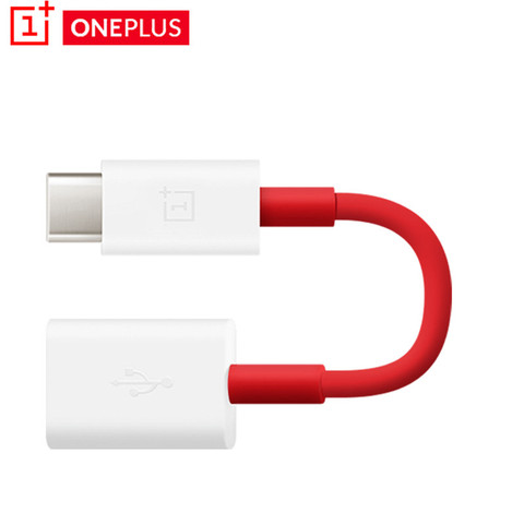 Original Oneplus USB C to USB Adapter Type C OTG Cable for oneplus 7T 7 6 6T 5t 5 3 pro  OTG Type-C Adapter converter Cable ► Photo 1/6