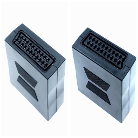 Exquisitely Designed Durable 21 Pin Scart Coupler Cable Lead Joiner Connector Adaptor Female to Female Socket ► Photo 1/4