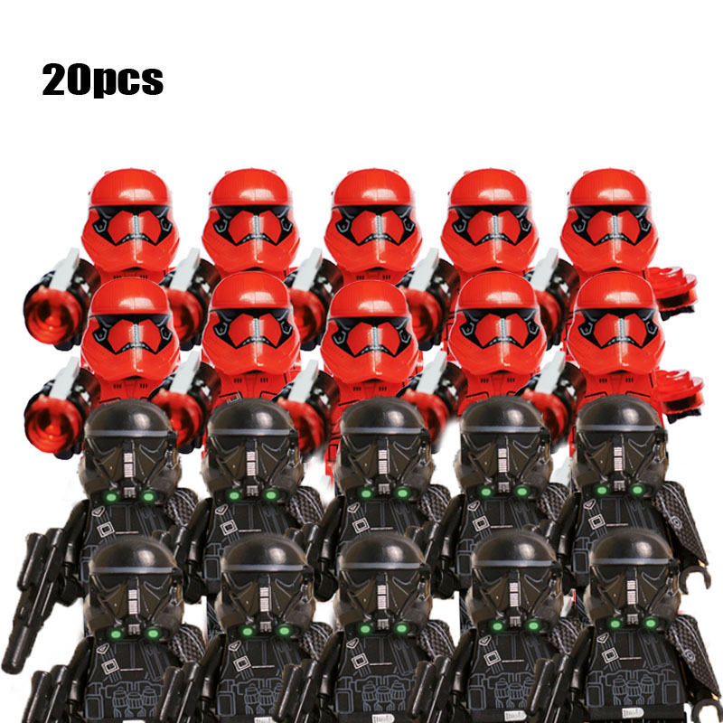 Building Block mini figures Star Wars Shock Trooper compatible with Brands 