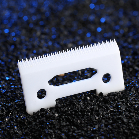 Ceramic clipper blade Hair accessories Good sharpness white color High strength Support wholesale can customize black color ► Photo 1/6