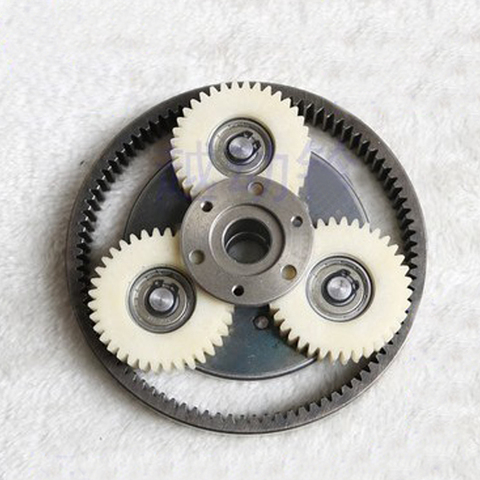 36Teeths Gear Diameter:38mm Thickness:12mm High-speed Electric Vehicle Motor Nylon Gear+Gear Ring+Clutch ► Photo 1/5