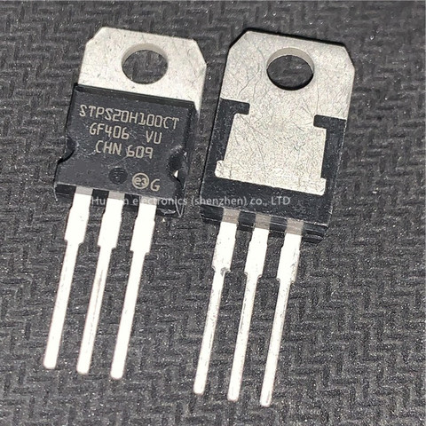 10pcs/lot   STPS20H100CT  20H100 TO-220 Schottky diode ► Photo 1/1