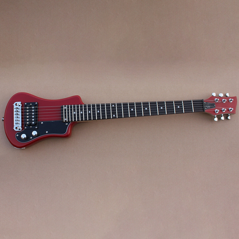 good quality mini electric guitar travel guitar free bag ► Photo 1/6