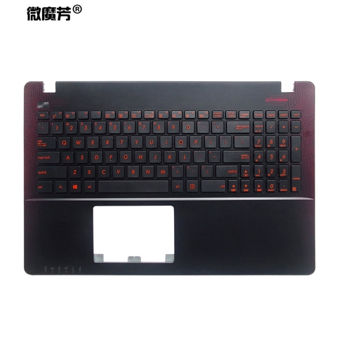 US keyboard for Asus K550 A550 Y581 X550V X552C X550 X550C X550L F501 F501A F501U Y582 S550 D552C x550KD Palmrest Upper cover ► Photo 1/6