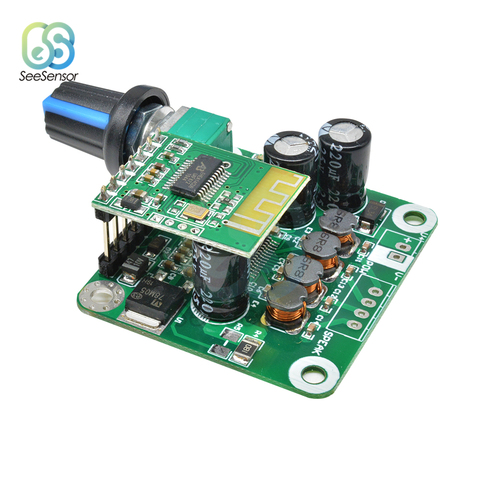 8V-26V TPA3110 2*15W Dual Channel Digital Stereo Audio Power Amplifier Board Module Bluetooth 4.2 for Speaker TV DVD Navigator ► Photo 1/6