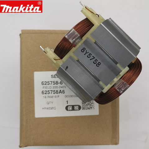 Makita 625758-6 AC220V-230V Stator Field for HR4003C HR4013C HR4001CX HR4011C HR4001CX2 HR4001CX1 HR4001C HR4030C ► Photo 1/4