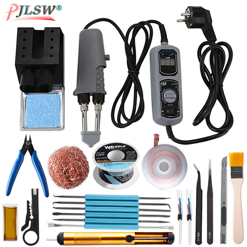 938D Tweezers Mini Soldering Iron Station Portable Hot Tweezer For BGA SMD Repairing Tweezer Iron 110 220V EU US Plug Irons ► Photo 1/6