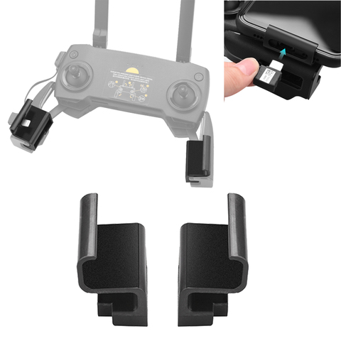 Phone Mount For DJI Mavic Mini Pro Air Spark Mavic 2 Zoom Drone Remote Control Clamp Clip Bracket Stable Phone Holder Accessory ► Photo 1/6