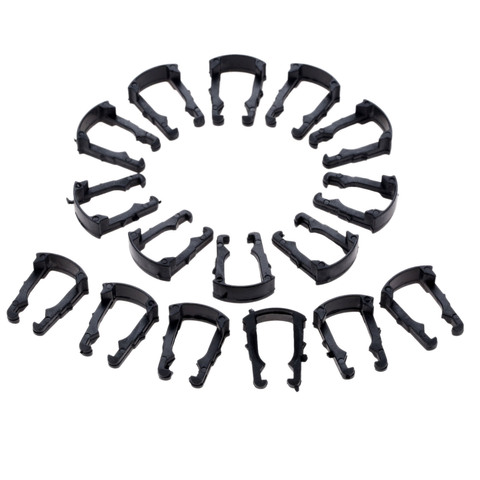 Yetaha 20Pcs Car Fuel Filter Tubing Connector Fastener Clip Plastic Rivet For Skoda/Octavia/VW/Bora/Jetta ► Photo 1/6