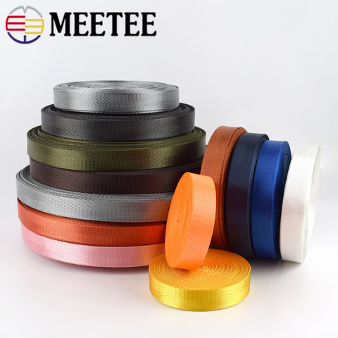 10Meters Herringbone 20mm Nylon Webbing Ribbons Dog Collar Backpack Knapsack Strap Belt Tape Bias Binding DIY Sewing Accessories ► Photo 1/6