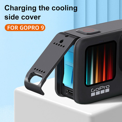 For GoPro 9 Battery Side Cover Lid Removable Easy Type-C Charging Cover Port For GoPro Hero 9 Black ► Photo 1/5