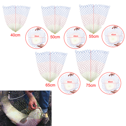 1pcs color fishing line net head nylon fishing net collapsible fishing tool diamond mesh hole fishing net fishing gear ► Photo 1/6