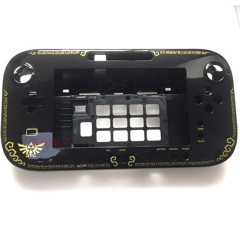 Limited Version Shell Case For wii wiiu Housing Replacement Parts  Top +Botton Black/white ► Photo 1/6