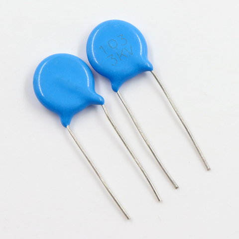 20PCS   Ceramic capacitor 103  3KV   103M   10NF ► Photo 1/1