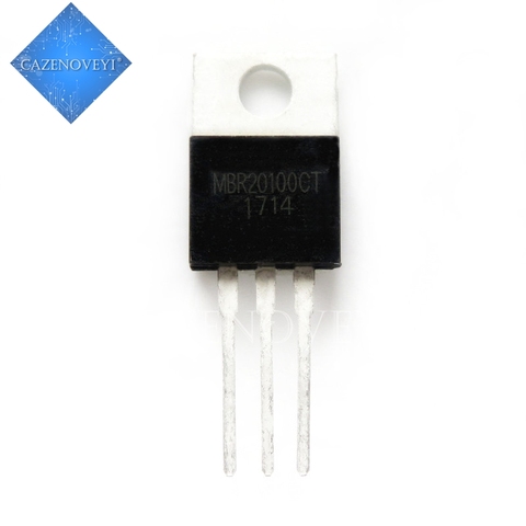 10pcs/lot MBR20100CT MBR20100CTP MBR20100 20100 TO-220 20A 100V Schottky Rectifier Diode In Stock ► Photo 1/1