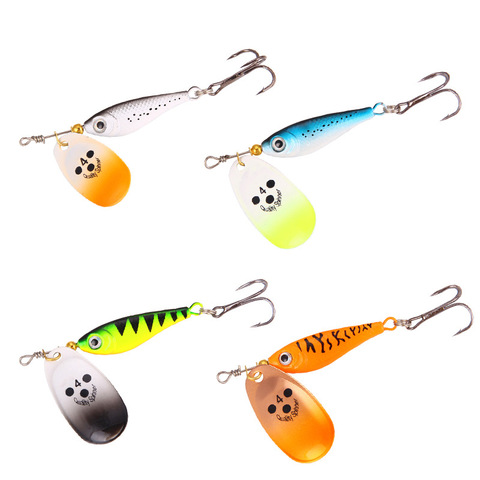 1PC 11g 15g 20g Long Cast Spinner Bait Fishing Lure Pesca Isca Artificial Metal Spinner Spoon Hard Wobbler With Treble Hook ► Photo 1/6