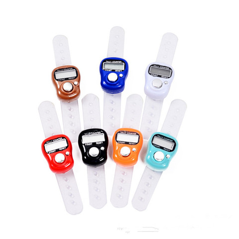 Top Quality Mini Stitch Marker And Row Finger Counter LCD Electronic Digital Tally Counter For Sewing Knitting weave Tool ► Photo 1/4