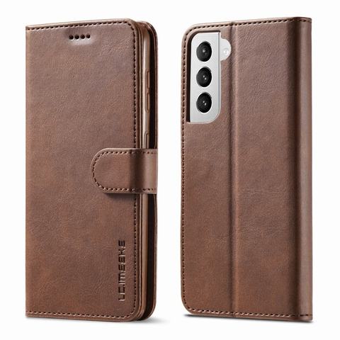 Flip Case For Samsung Galaxy S21 Plus Case Wallet Magnetic Cover For Samsung S21 Ultra 5G Case Book Leather Luxury Phone Cases ► Photo 1/6