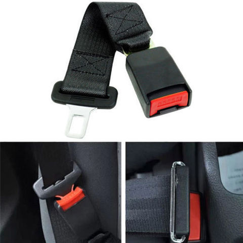 14 Longer 36cm 14 Universal Car Auto Seat Seatbelt Safety Belt Extender Extension Buckle Seat Belts  Padding Extender Seat Belt ► Photo 1/1