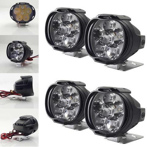 LED Bicycle Light Universal Electric Bicycle Spotlight Headlight Motorcycle Spotlight External Auxiliary Fog Light Car Headlight ► Photo 1/6