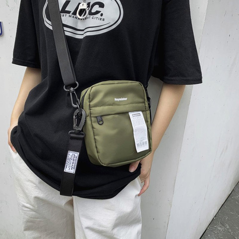 Mini Handbag Men Bag Casual Travel Pouch Nylon Waterproof Phone Pouch Unisex Crossbody Bag Belt Pack Fashion Men Shoulder Bags ► Photo 1/6