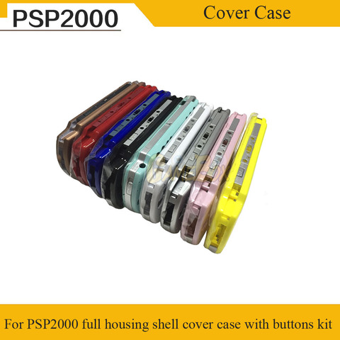 9 Color Full Set Housing Shell for PSP2000 Full Housing Shell Cover Case With Buttons Kit For PSP 2000 With Free Screwdrive ► Photo 1/6