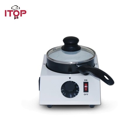 ITOP 40W Mini Electric Chocolate Melting Machine Single Pot Ceramic Non-Stick Pot Tempering Cylinder Melter Pan 220V ► Photo 1/6