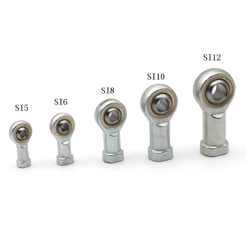 1PCS SI8T/K PHSA8 Right Hand Ball Joint Metric Threaded Rod End  Bearing SI8TK 5mm/6mm/8mm/10mm/12mm/14mm/16mm/18mm/20mm Female ► Photo 1/6