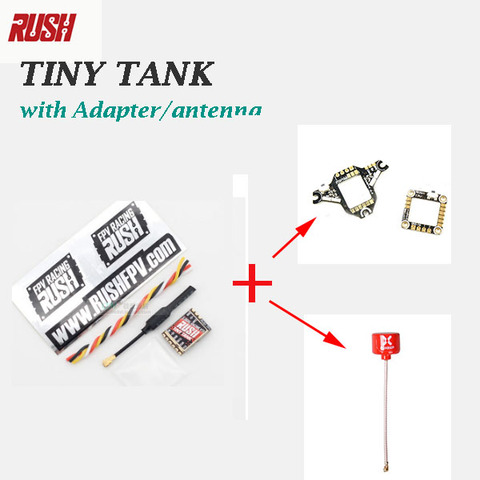 M./-NEW/ RUSH Tiny TANK Nano /VTX Whoop VTX Adapter  48CH 350mW TBS SmartAudio FPV Video Transmitter 5V Input for RC Drone FPV ► Photo 1/6