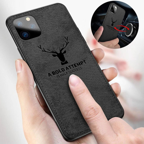 Fashion Cloth Case For iPhone 5s 5 6 6s Plus 7 8 X XR Xs Max Cover 11 Pro Max 12 mini SE 2022 Magnetic Protection Soft Cover ► Photo 1/6