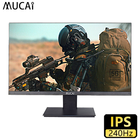 MUCAI 25 Inch PC 240Hz Monitor Desktop Computer Lcd Display Gamer HD Flat Panel HDMI/DP ► Photo 1/6