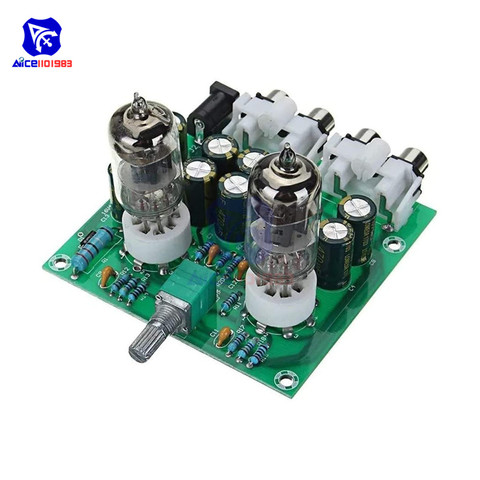 diymore Tube Amplifier Audio Board Amplifier Pre-Amp Audio Mixer 6J2 Valve Preamp Bile Buffer ► Photo 1/1