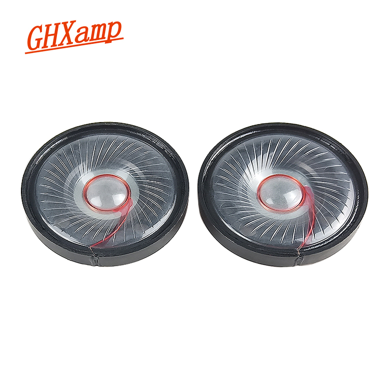 GHXAMP 50mm Headphone Speaker Headset Driver 32Ohm 112db HIFI 2022