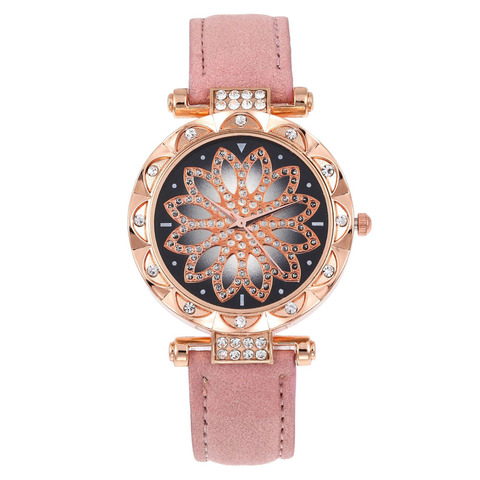 Luxury Women Watches Bracelet set Starry Sky Ladies Bracelet Watch Casual Leather Quartz watch Wristwatch Clock Relogio Feminino ► Photo 1/6