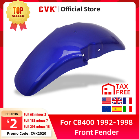 CVK Front Mudguards Fender Mud Splash Guard For HONDA CB400 1992 1993 1994 1995 1996 1997 1998 VTR250 Motorcycle Accessories ► Photo 1/6